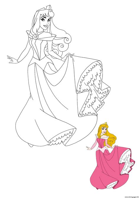 disney aurora coloring pages|More.